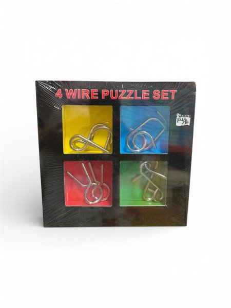 4 WIRE PUZZLE SET