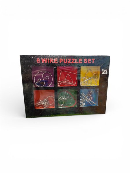6 WIRE PUZZLE SET