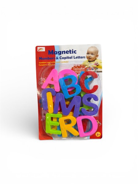 حروف إنجليزية مغناطيسية للأطفال