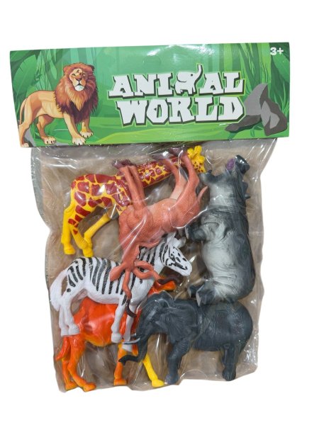 مجسمات حيونات الغابة