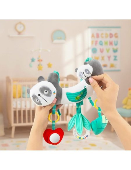 علاقة سرير على شكل دب مع خراخيش