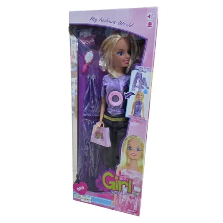 دمية الموضة الجميلة – عالم الأناقة بانتظارك!