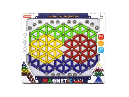 ليجو مغناطيسي 168 قطعة
