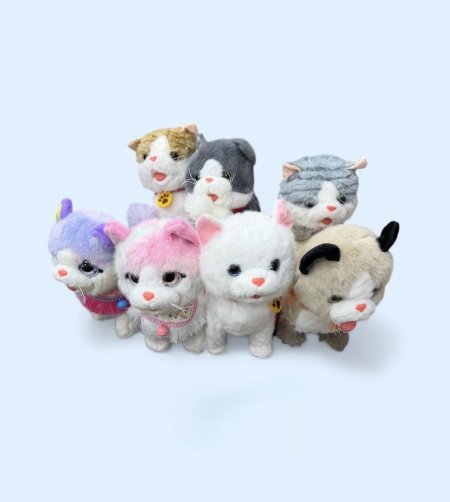 لعبة القطة اللطيفة حجم كبير التفاعلية للأطفال