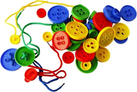 لعبة ليجو أزرار الخياطة والتشبيك