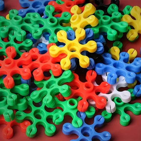 ليجو مكعبات ندفة الثلج