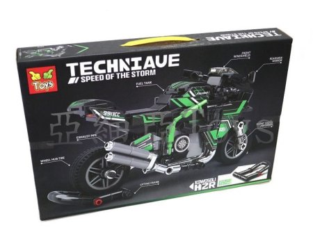 مكعبات بناء لنموذج دراجة نارية 402 قطعة