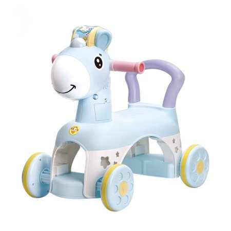مشاية موسيقية بتصميم حصان "Pony Fun Music Walker"