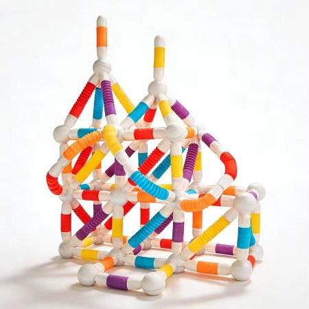 ليجو المغناطيس المرن 100 قطعة