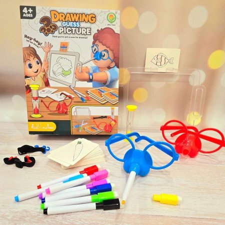 لعبة الرسم والتخمين الممتعة