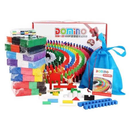 لعبة الدومينو الملونة 1000 قطعة DOMINO