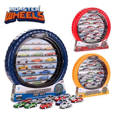 مجموعة سيارات Monster Wheels