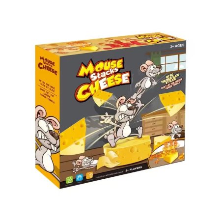 Mouse stacks cheese