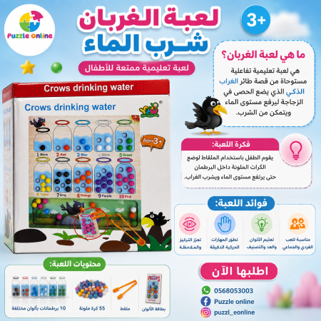 Crows Drinking Water