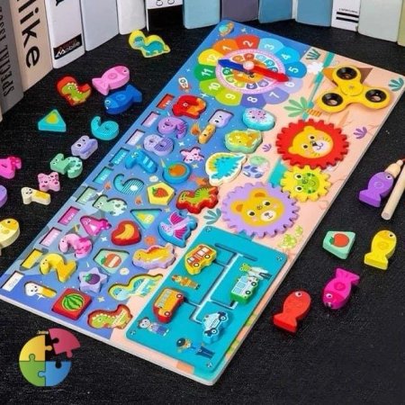 لوحة خشبية متعددة الوظائف