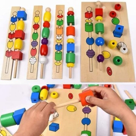 صندوق تطابق أشكال الخرز