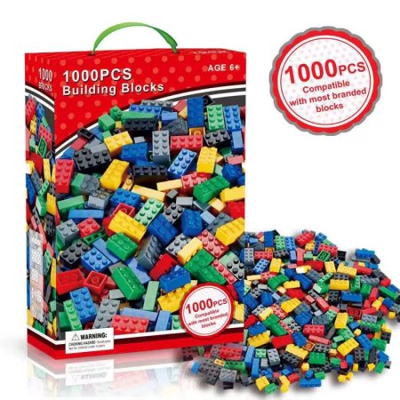 مكعبات الليجو 1000 قطعة