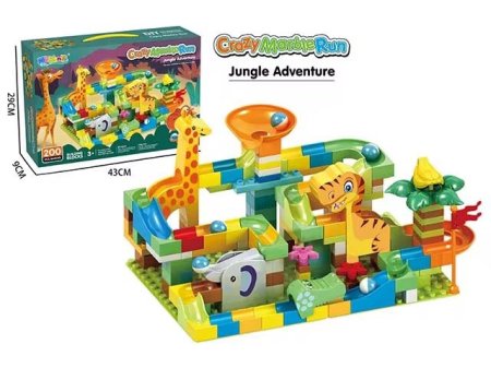 ليجو مسار الكرات المجنون تحتوي على 200 قطعة