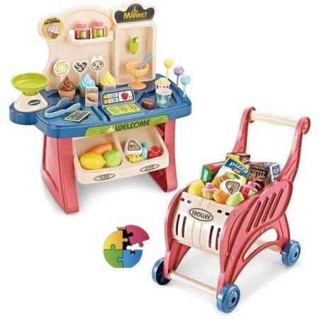 متجر مع عربة تسوق