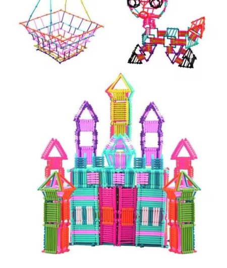 مكعبات الأشكال الهندسية