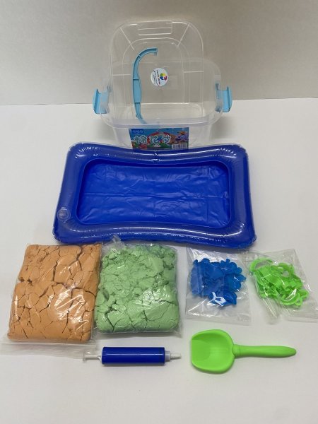 اخضر و برتقالي