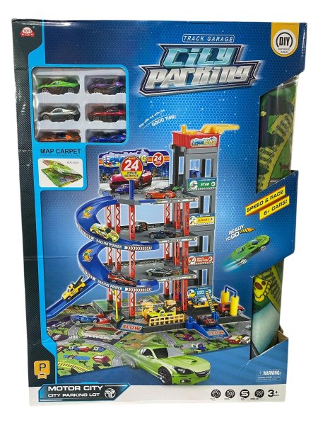 مدينة السيارات مع فرشة