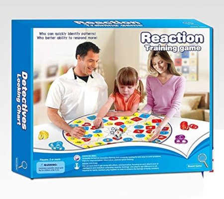 لعبة Reaction – تدريب ردّة الفعل والتركيز 🎲