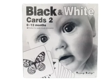 بطاقات التحفيز البصري بالأبيض و الأسود الجزء الثاني