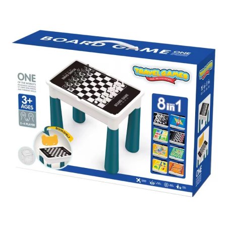 مكتبة ألعاب الطاولة 8×1