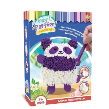 لعبة الإبداع بالخيوط – حيوان باندا DIY