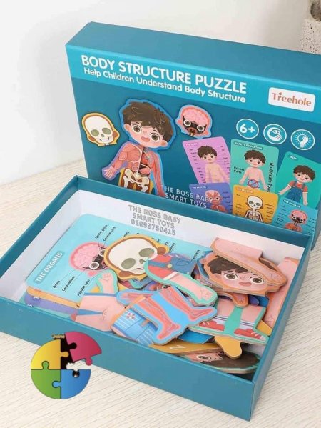 بازل تركيب جسم الإنسان